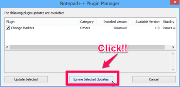 plugin manger window